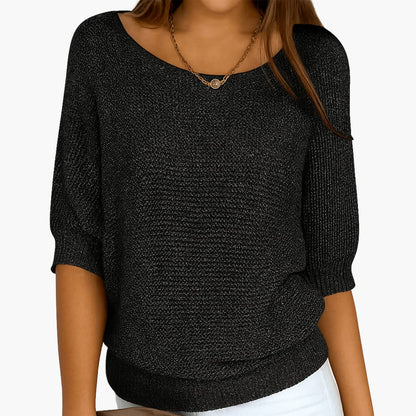 Damen Strick Bluse | Elegant