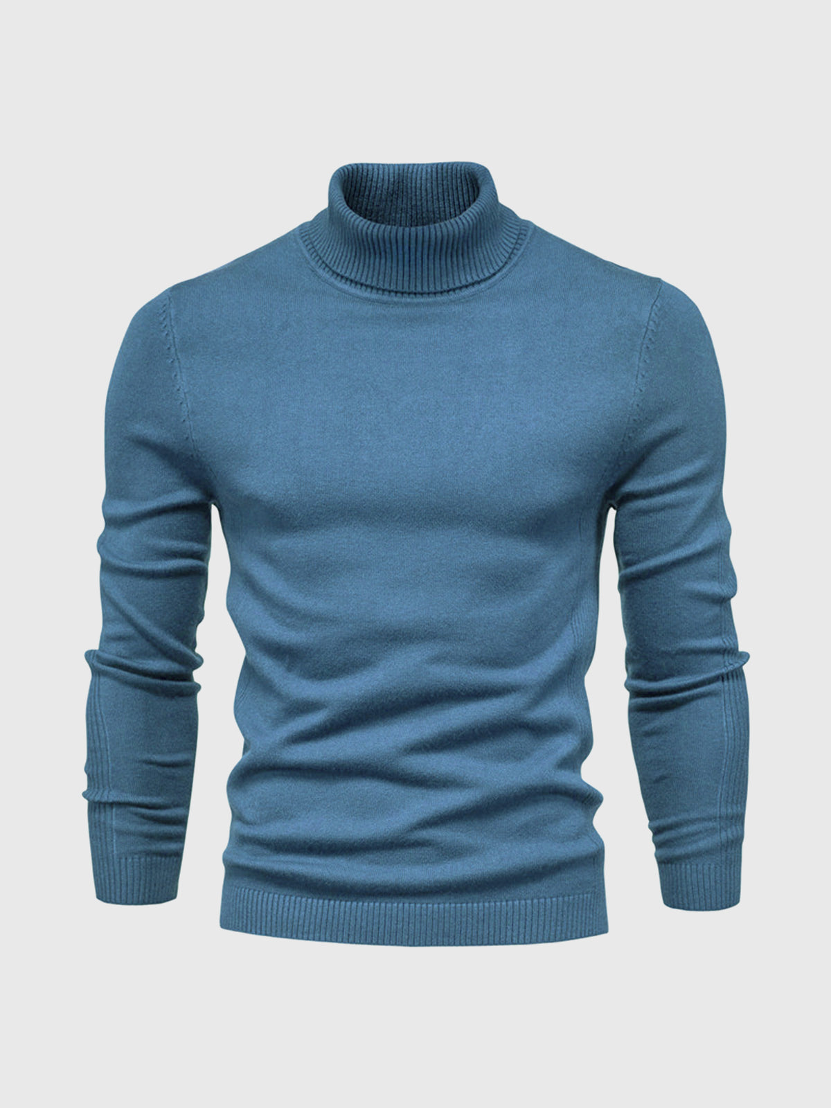 Herren Kurz Rollkragenpullover | Waschbar