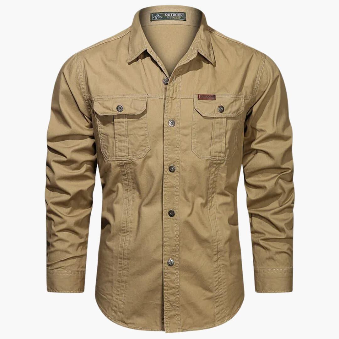 Herren Cargo Hemd | Langarm