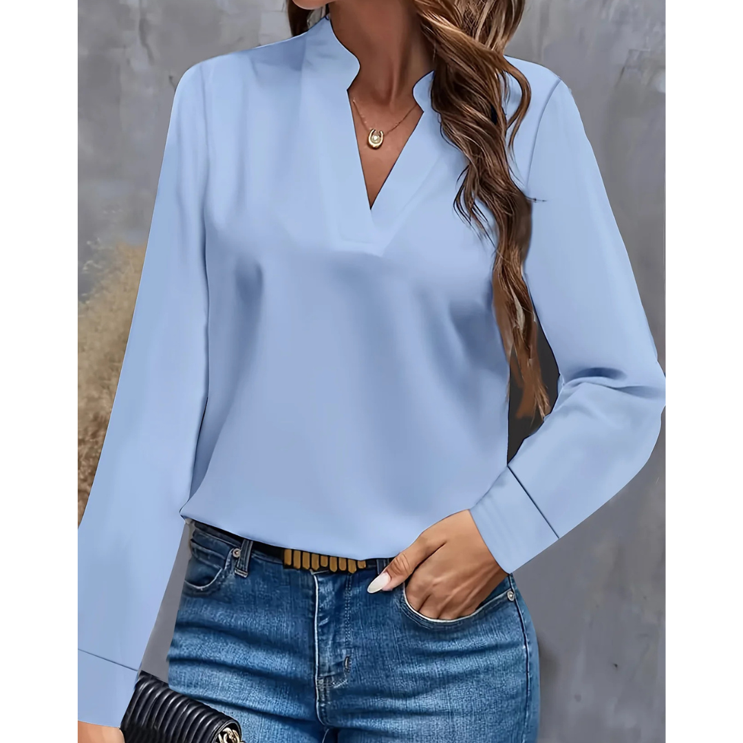 Damen Elegant Bluse | Langarm