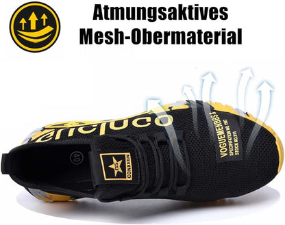 Herren Bequem Sicherheits Sneaker | Leicht