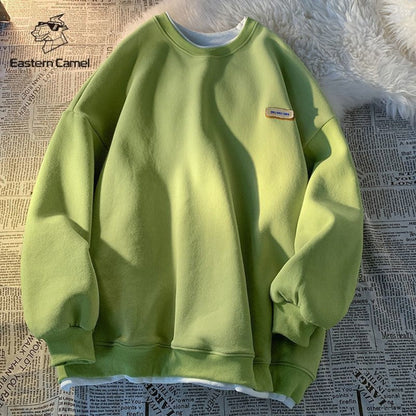 Damen Sweatshirt mit Rundhalsausschnitt und Langarm – Derna