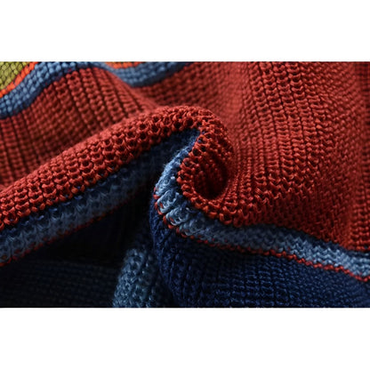 Herren Retro Cardigan | Strick