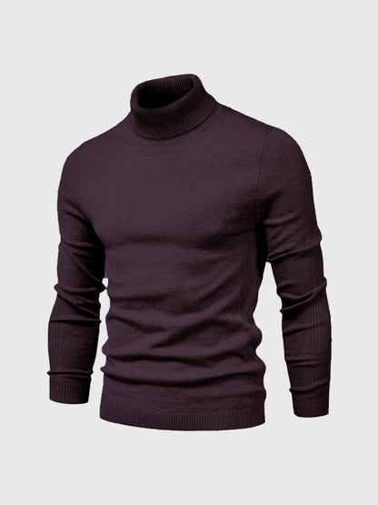 Herren Kurz Rollkragenpullover | Waschbar