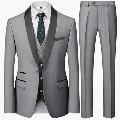Herren Elegant Formeller Anzug | Komplett