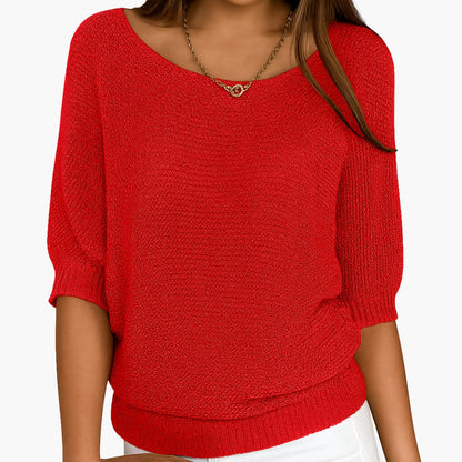 Damen Strick Bluse | Elegant