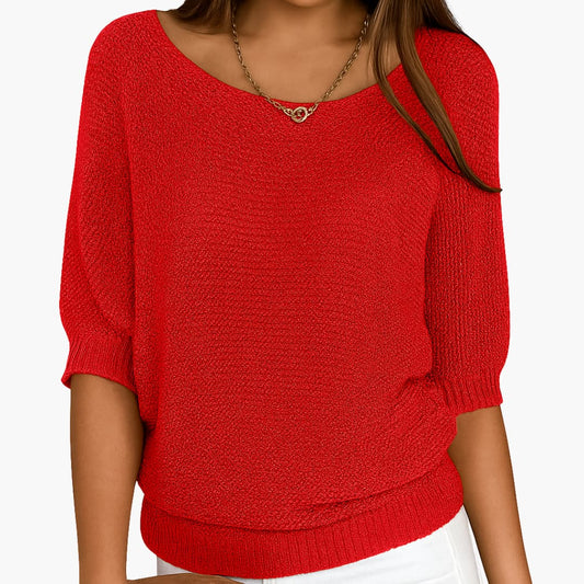 Damen Strick Bluse | Elegant