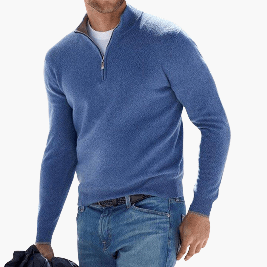 Herren Modisch Pullover | Zipper