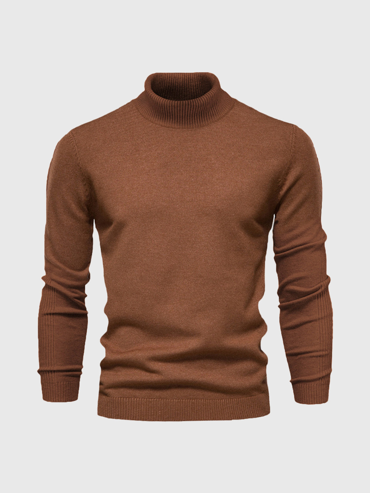 Herren Kurz Rollkragenpullover | Waschbar
