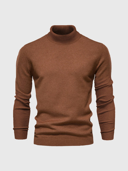 Herren Kurz Rollkragenpullover | Waschbar
