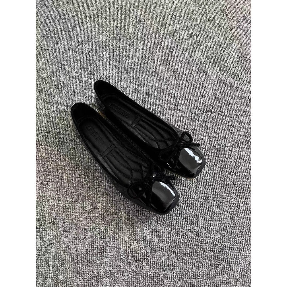 Ballerinas aus Lackleder für Damen - Eva