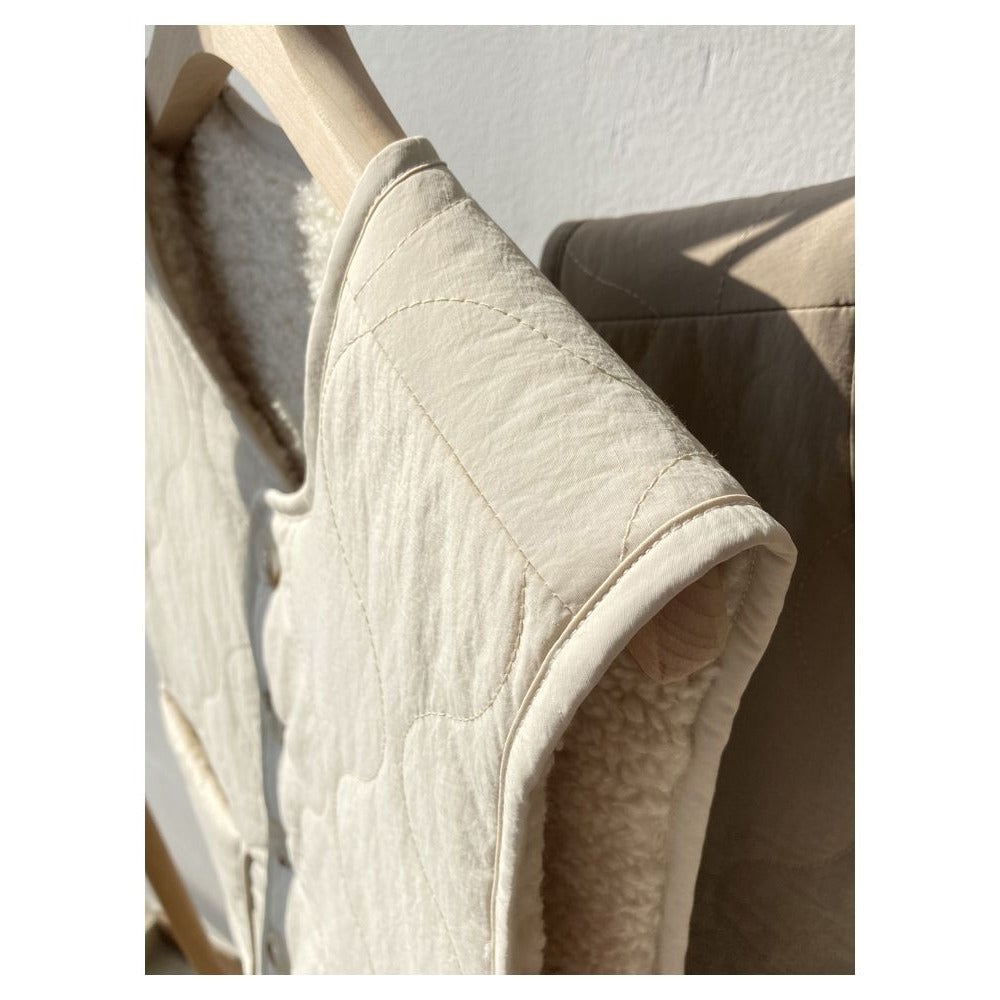 Wendbare Gesteppt Jacke mit Fleecefutter für Damen – Oria