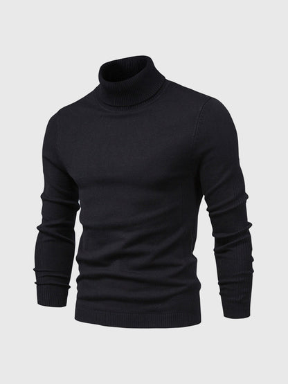 Herren Kurz Rollkragenpullover | Waschbar