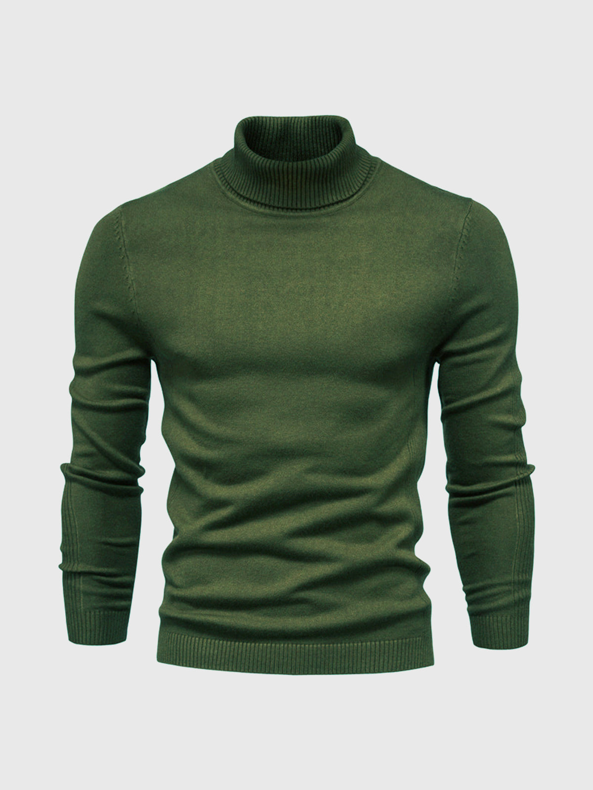 Herren Kurz Rollkragenpullover | Waschbar