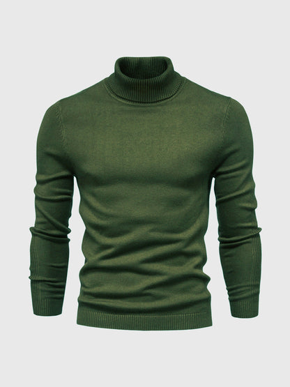Herren Kurz Rollkragenpullover | Waschbar