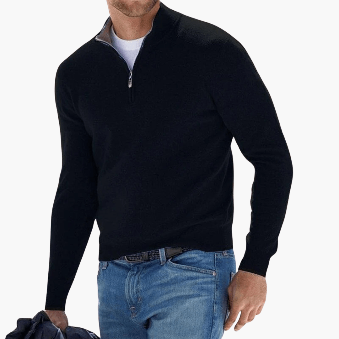 Herren Modisch Pullover | Zipper
