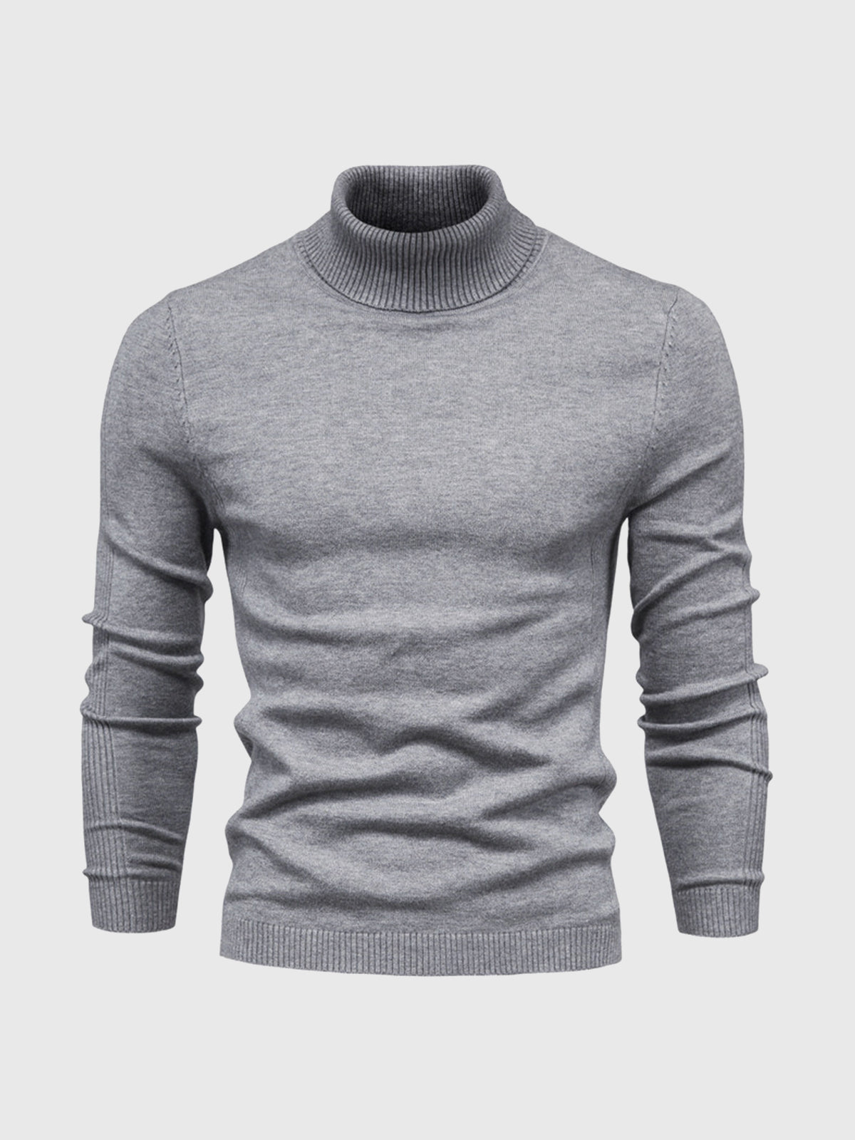 Herren Kurz Rollkragenpullover | Waschbar