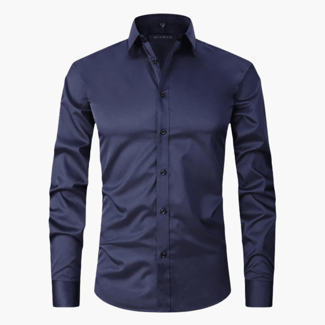 Herren Slim Fit Hemd | Langarm