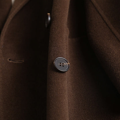 Damen Wollmantel mit Doppelreiher – Daria