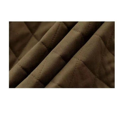 Gesteppt Jacke mit Knopfleiste und Taschen für Damen – Noemi