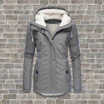 Damen Warme Winterjacke | Lange