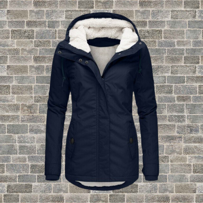 Damen Warme Winterjacke | Lange