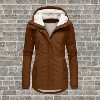 Damen Warme Winterjacke | Lange