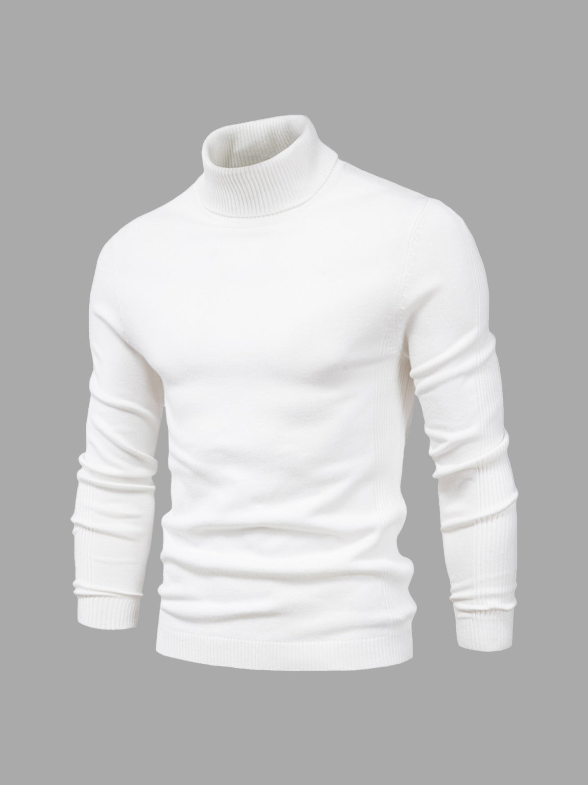 Herren Kurz Rollkragenpullover | Waschbar