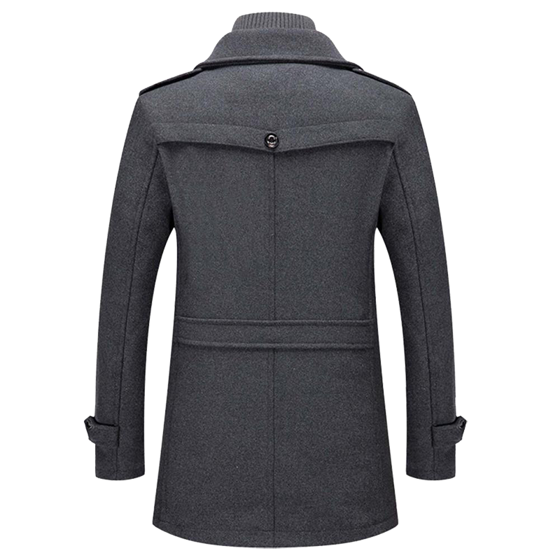 Herren Modischer Winter Mantel | Lang