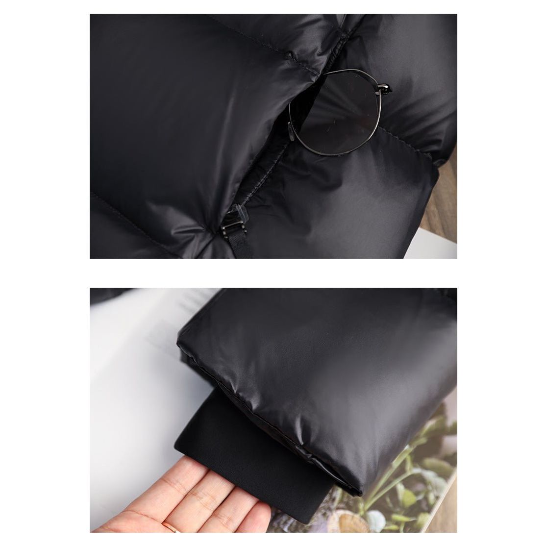 Damen Lange Daunen Winterjacke | Wasserdicht