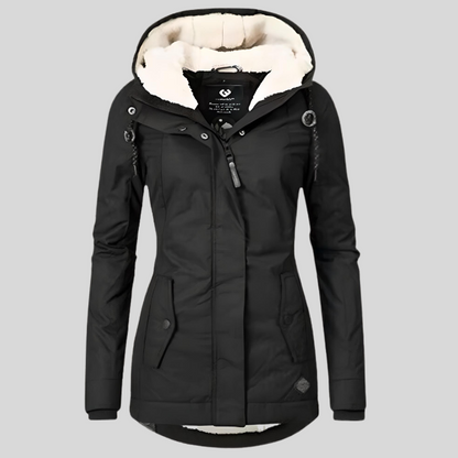 Damen Lange Winterjacke | Wasserdicht