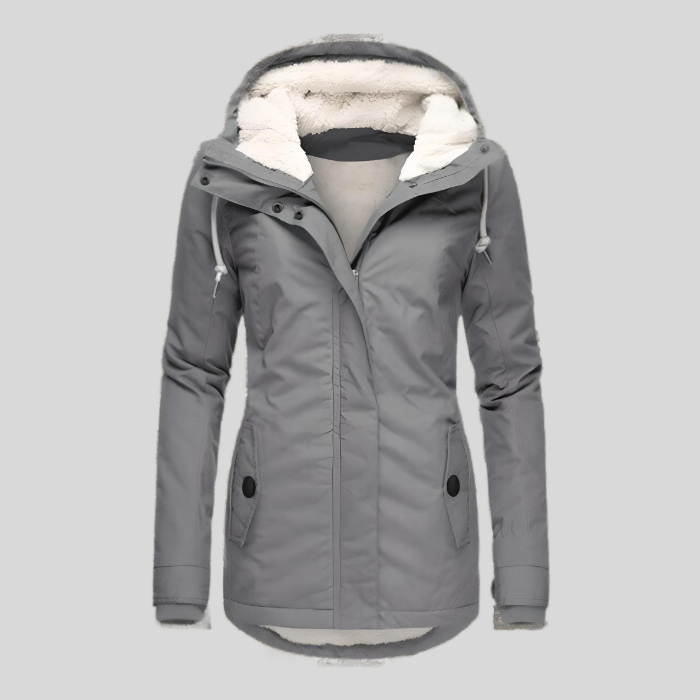 Damen Lange Winterjacke | Wasserdicht