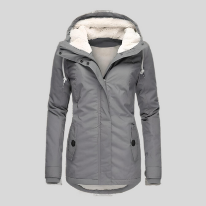 Damen Lange Winterjacke | Wasserdicht