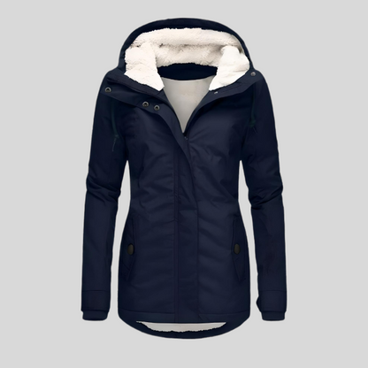 Damen Lange Winterjacke | Wasserdicht