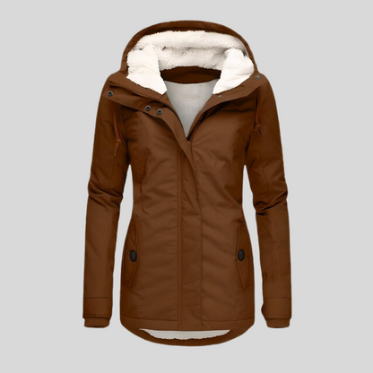 Damen Lange Winterjacke | Wasserdicht