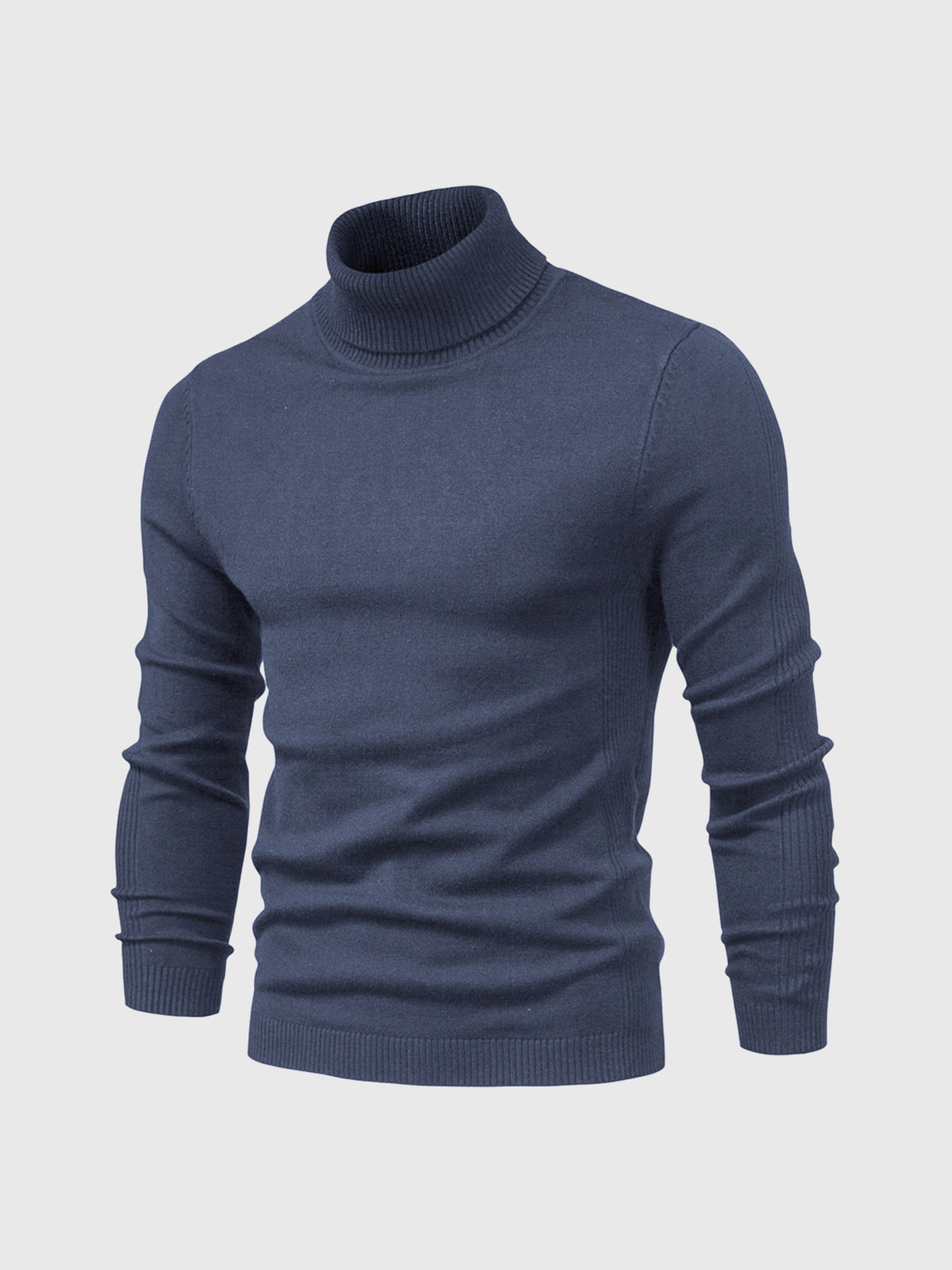 Herren Kurz Rollkragenpullover | Waschbar