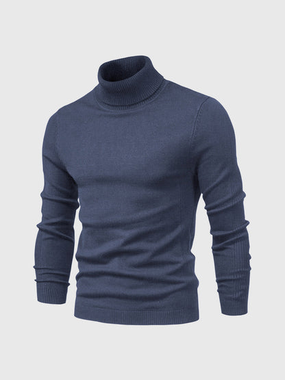 Herren Kurz Rollkragenpullover | Waschbar