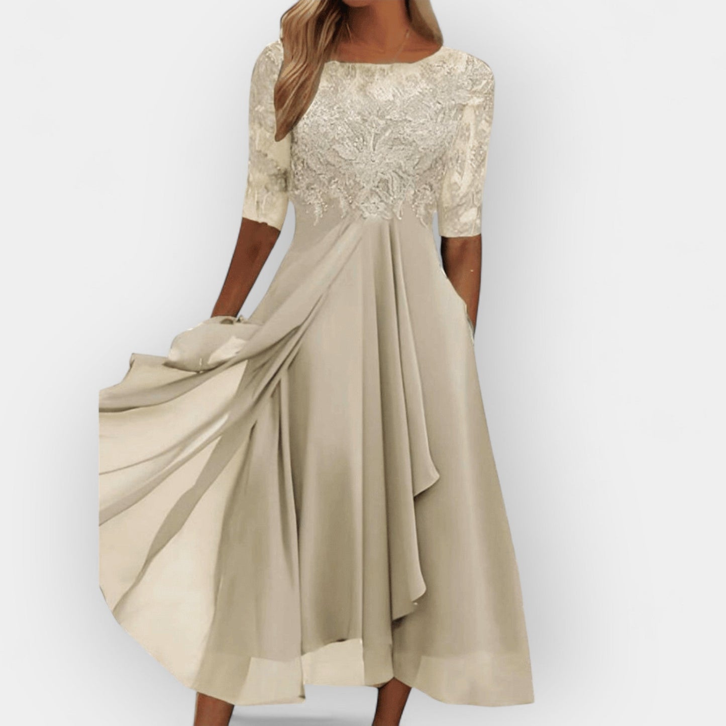 Damen Modern Festliches Kleid | Midi