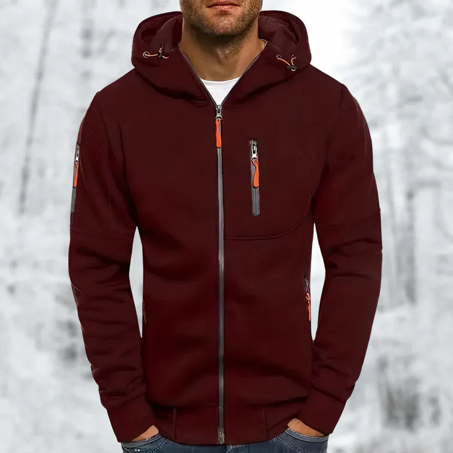 Herren Kapuzen Winterjacke | Kurz