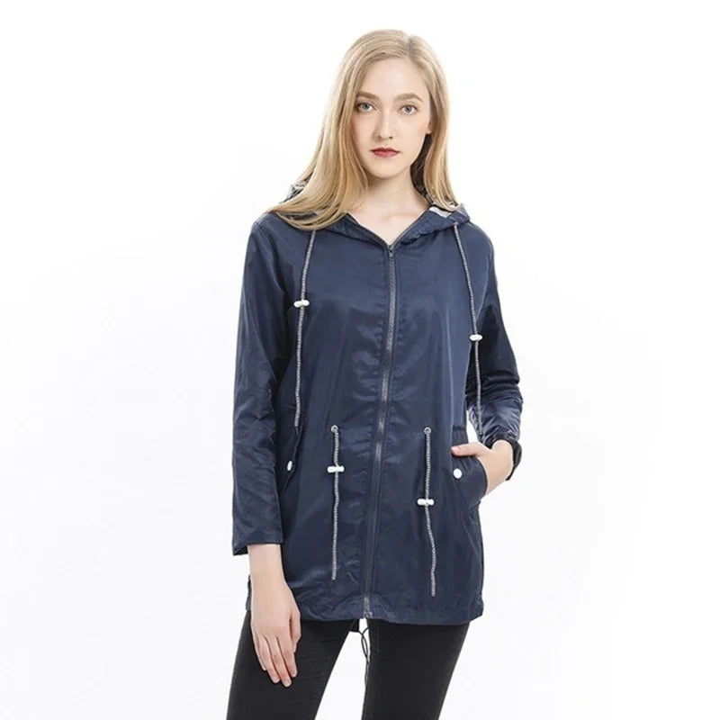 Damen Wasserdichte Winterjacke | Lang