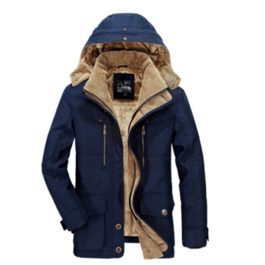 Herren Lang Winterjacke | Warm