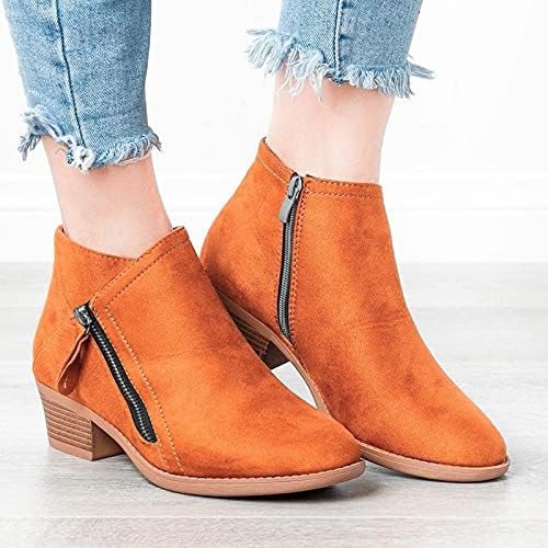Damen Bequeme Stiefeletten | Reißverschluss