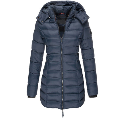 Damen Stepp Winterjacke | Lange