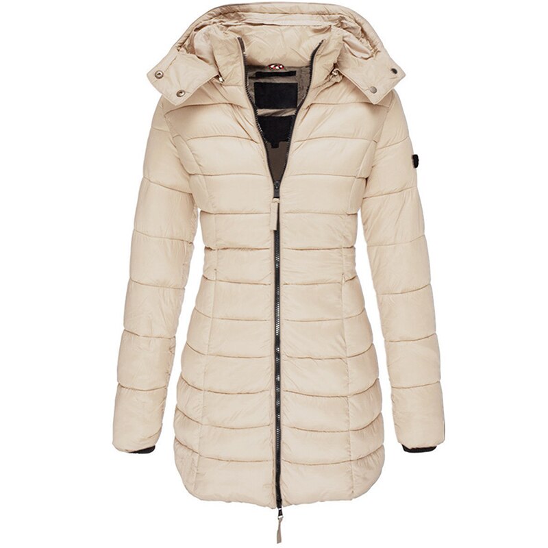 Damen Stepp Winterjacke | Lange