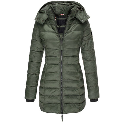 Damen Stepp Winterjacke | Lange