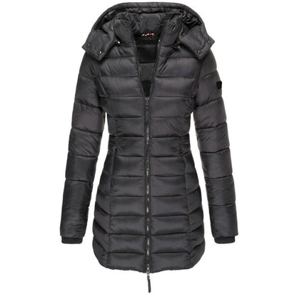 Damen Stepp Winterjacke | Lange