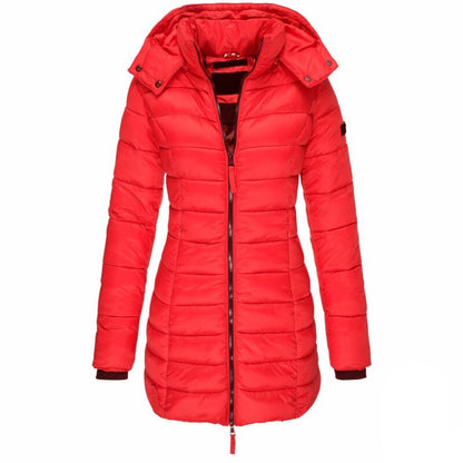 Damen Stepp Winterjacke | Lange