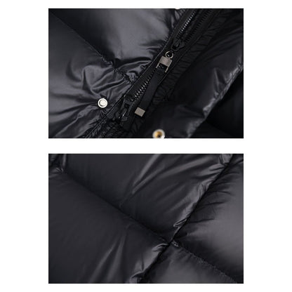 Damen Lange Daunen Winterjacke | Wasserdicht