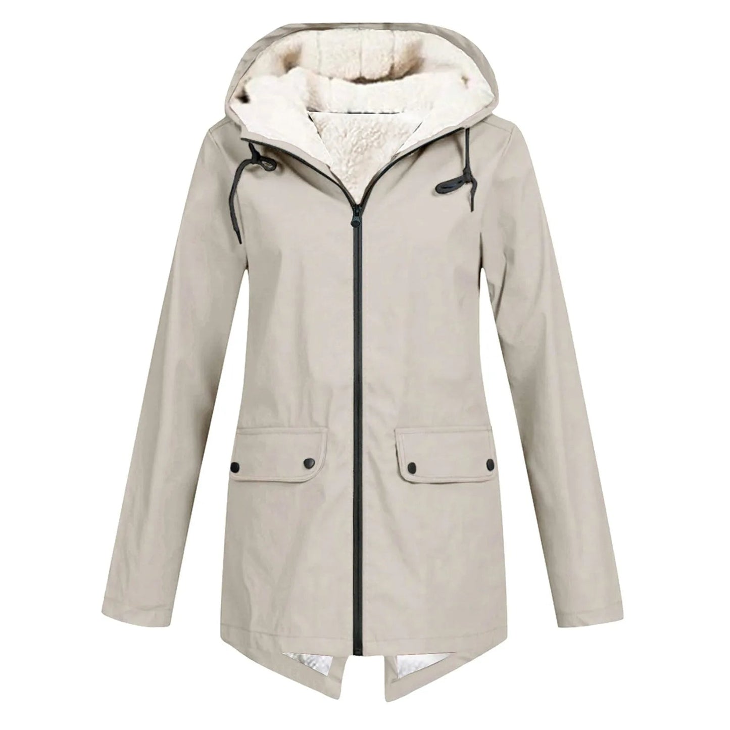 Damen Lang Winterjacke | Wasserdicht