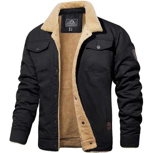 Herren Bomber Winterjacke | Fleece